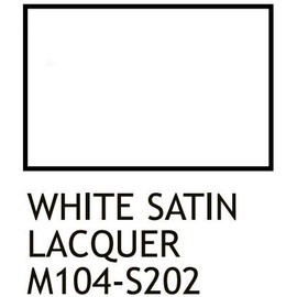 Mohawk Colored Lacquer Enamel White Satin