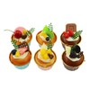 Speed mao Real-Like Cute Cupcake Food Sample Food Model 6-Piece