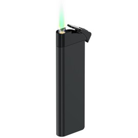 Lzzuid Sturmfeuerzeug Jetflamme Gas Butan Nachfüllbar Jet Feuerzeug, Grüne Flamme (Verkauft ohne Gas)
