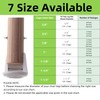 3/4" Chair Leg Tips Caps, Non-Slip Rubber Leg Tips, Stool