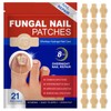 Pack of 21 Mushroom Nail Treatment Patches, Mushroom Nail Patches,