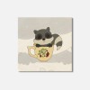 Unbranded Baby Raccoon In A Cup Animal 4'' X 4''