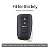 ontto Leather Key Fob Cover Keyring for Lexus IS200t IS250
