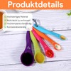 Measuring Spoons Made of Plastic, Measuring Spoons, Measuring Spoon Set