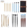 Polymer Clay Tools, 24 Pcs Modeling Clay Sculpting Tools with