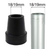 Qty: 10x 19mm (3/4") Rubber Ferrules, Tips or Feet for