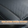 Adunsiaoto Universal Car Armrest Cushion, Leather Armrest Cushion for Cars,