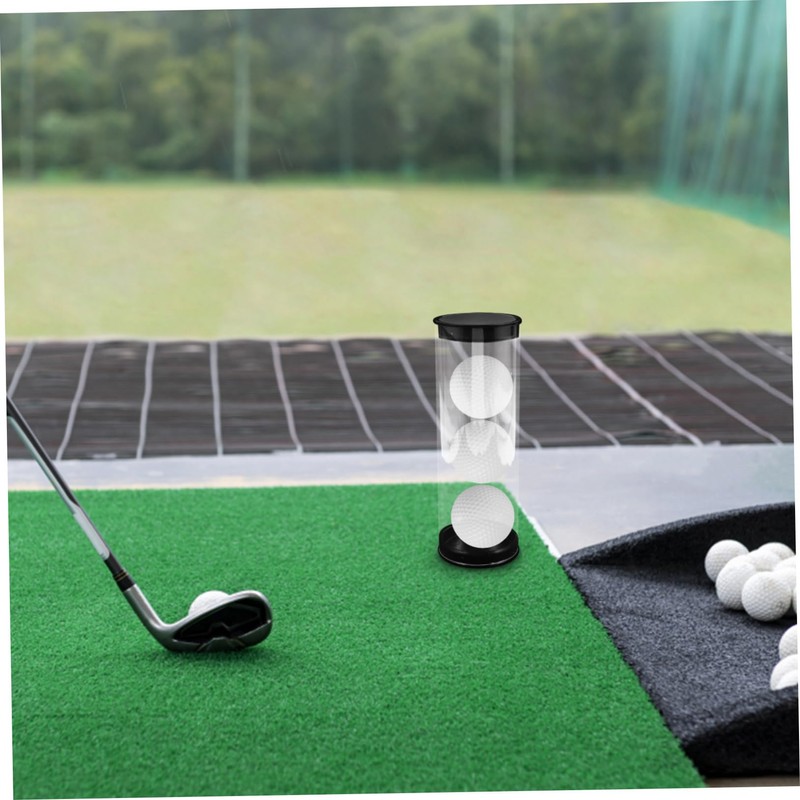 BESPORTBLE Golf Balls Storage Box Plastic Golf Tube Anti-Scratch Dust-Resistant