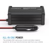 Maxboost 300W Power Inverter [2Pcs] Dual 110V AC Outlet/Dual 24W