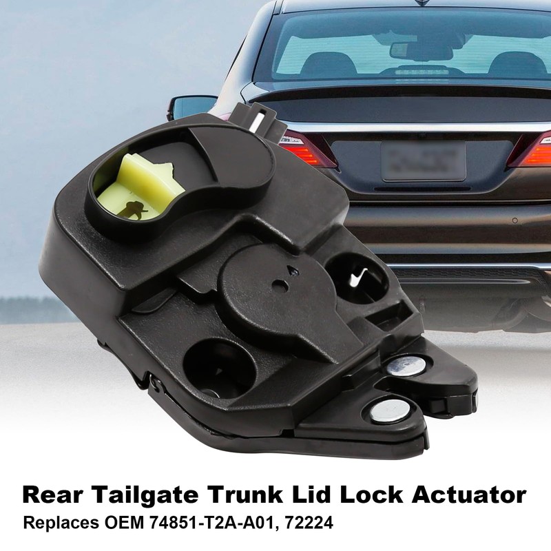 Aynaxcol Trunk Lock Actuator Latch 74851T2AA01 Trunk Lock Assembly Power