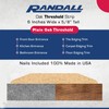 6" Wide x 5/8" High Unfinished Oak Threshold Part Number