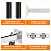 6" Slide Gate Guide Roller – UHMW Hard Nylon Adjustable