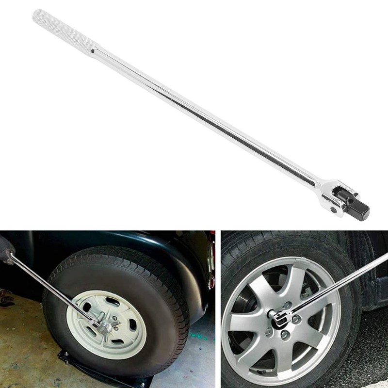 18in Breaker Bar F Steering Extended Movable Socket Wrench Handle