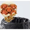 75 Count Drawstring Trash Bags,Thickened Garbage Bags 19.7" x 17.7"Unscented