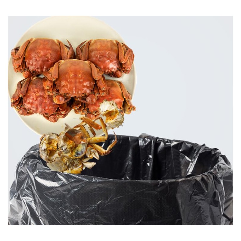 75 Count Drawstring Trash Bags,Thickened Garbage Bags 19.7" x 17.7"Unscented