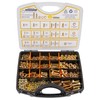 BOOBORNY 988pcs Grade 8.8 Metric Bolt Assortment, M4 M5 M6