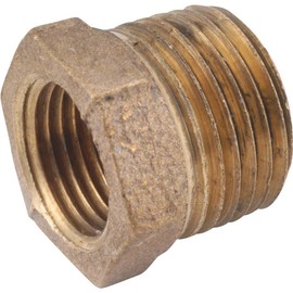 Anderson Metal 738110-0604 Lo-lead Rb HEX Bushing, 3/8" x 1/4"
