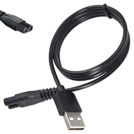 Replacement Charging Cable Compatible with Meridian Grooming Electric Shaver Trimmer,Charging Cable for Meridian Power Cord Adapter