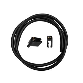 47191 Premium Adjustable Wiper Washer Nozzle Kit Fit for Dodge/Freightliner/Mercedes/Winnebago Sprinter Van Front Windshield Washer Jet | Direct Replacement | Easy to Install | 2 Pack, Ref 68017440AA