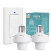 QIACHIP Ewelink 2.4G Wireless Remote Control Light Socket E26 E27