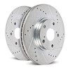 Power Stop EBR1001XPR Front Evolution Drilled & Slotted Rotor Pair