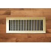 Madelyn Carter 2 x 12 Cast Brass Contemporary Vent Cover