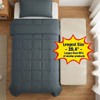 39.4" Folding Under Bed Storage Organizer Baskets for Closet, Bedding,Beige