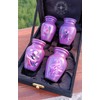 Set of 4 Pretty Keepsake Urns Small for Human Ashes