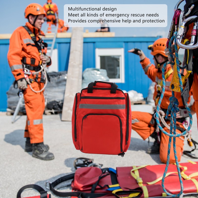 First Aid Bag Multifunctional Large Capacity Waterproof Adjustable Portable Emergency