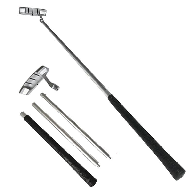 Putter Collapsible 3 Section Two Way Putter with Balls Left