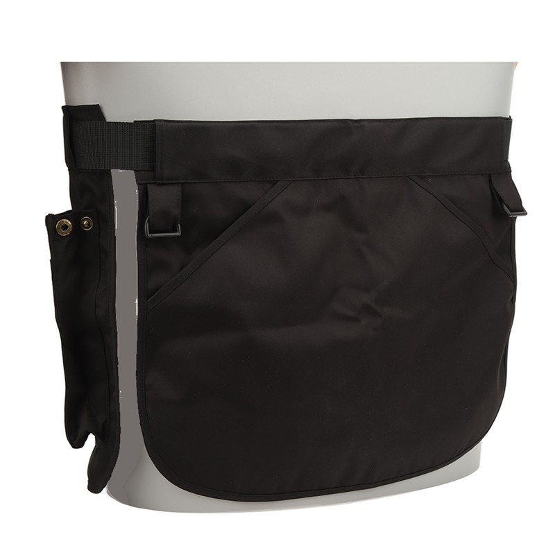 Apron Waist Cover with Plastic Buckle Multiple Pockets Server Aprons