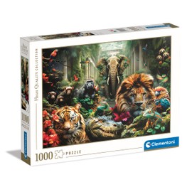 Clementoni Mystic Jungle Puzzle, Colección de Alta Calidad, 1000 Piezas, Puzzle Adulto, Fabricado en Italia - 39824