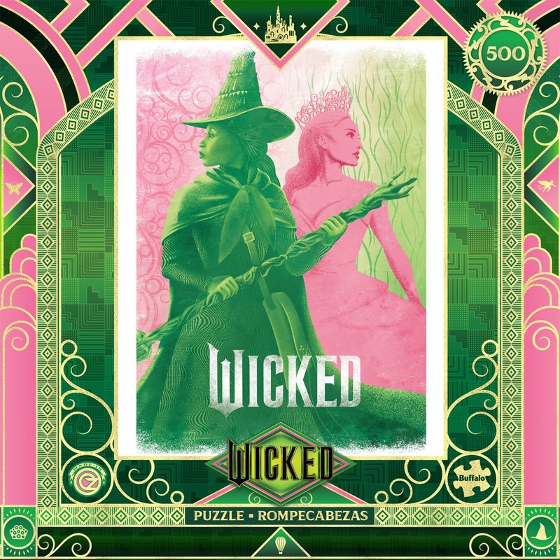 Buffalo Games - Wicked - Pink Goes Good with Green