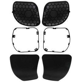 TCT-MOTORPARTS Fairings Glove Box Doors +Speaker Grilles For Harley Road Glide 2015-2023 FLTRX Ultra FLTRU Special FLTRXS CVO Ultra FLTRUSE Matte black