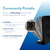 Treva 5-Inch USB and Battery Powered Desk Fan With Two