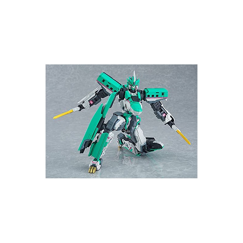 MODEROID Shinkansen Transforming Robot Shinkalion Z E5 Hayabusa & E5