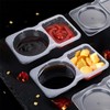 Youghuen 20 Sets, snack containers,Thickened Reusable Leak-proof Snack Container with