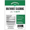 Meehan's Pork or Deer Bratwurst Seasoning, 1.16 lbs. Makes 25lbs.