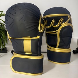 Professional Boxing Gloves, Boxing Gloves Adult, Professional Training Mitts with Adjustable Padded Design, Heavy Bag Striking Equipment for Gym Workout, Fitness Exercise, Indoor Outdoor