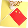 Kisangel 50pcs Hand Waving Flag Mini China Flag Small Chinese