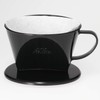 Kalita #04013 Coffee Dripper for 1 to 2 People, Black,