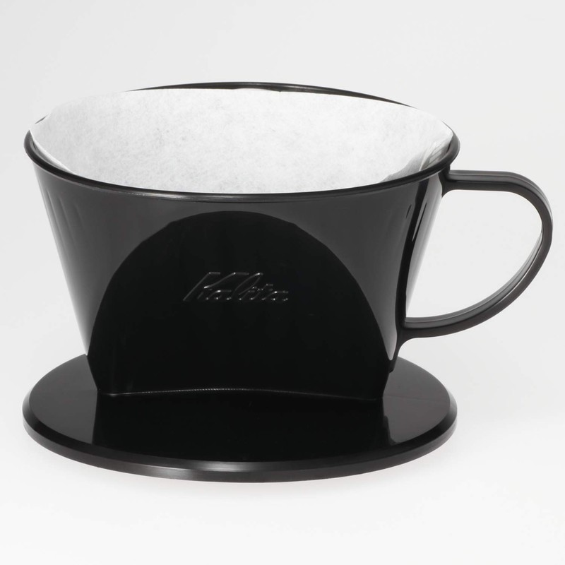 Kalita #04013 Coffee Dripper for 1 to 2 People, Black,