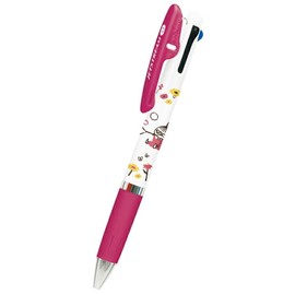Kamio Japan Moomin 047494 Jetstream 3 Color Ballpoint Pen 0.5mm Little My Flower Full of Flowers 047494