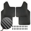 XUKEY 4pcs/Set Universal Carbon Fiber Effect Mudflaps for Car Pickup