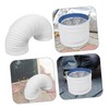 Operitacx Flexible PVC Air Conditioner Hose Vent Pipe for Drum