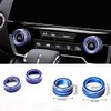 Aluminum Centre Console Cover Compatible with Honda CRV CR-V 2017