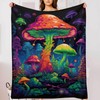 YucZiken Mushroom Throw Blanket for Men Women Adults Kids, Soft
