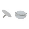 O4L Spring Cover White Round Diameter 72 mm for Diameter