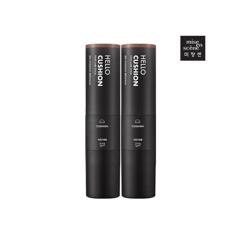 Mise-en-scène Hello Cushion Hairline Stick 2pcs / 미쟝센 헬로쿠션 헤어라인
