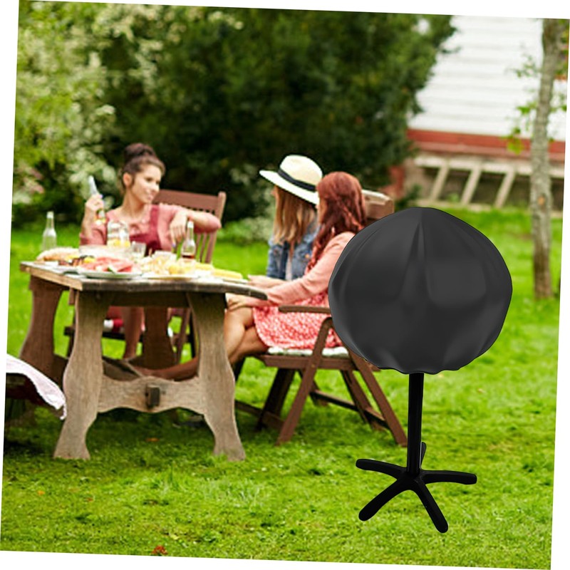 SUPVOX Outdoor BBQ Grill Cover Uv Resistant Round Barbecue Protection